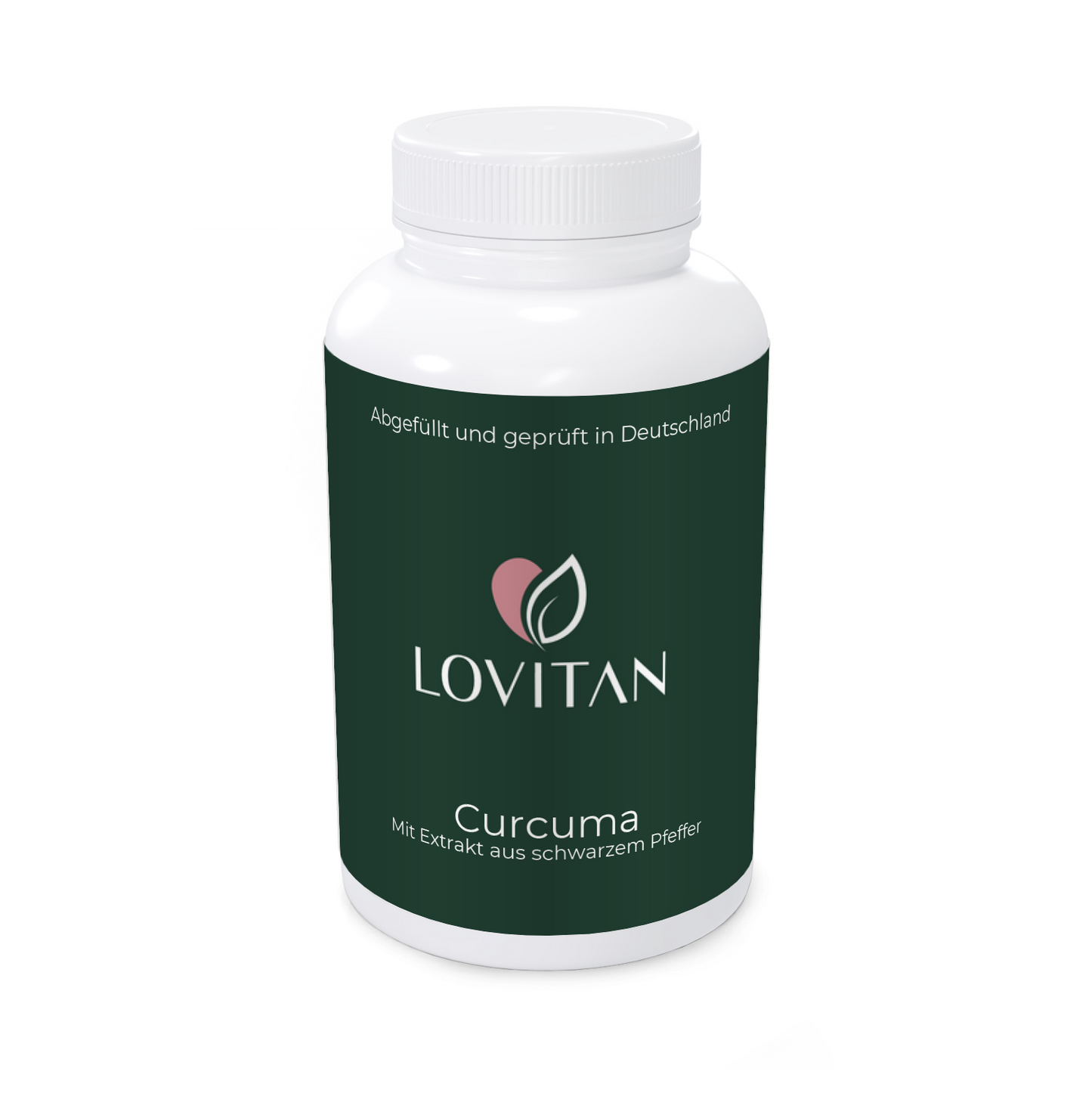 Curcuma Extrakt + Extrakt aus schwarzem Pfeffer - vegan - hochdosiert