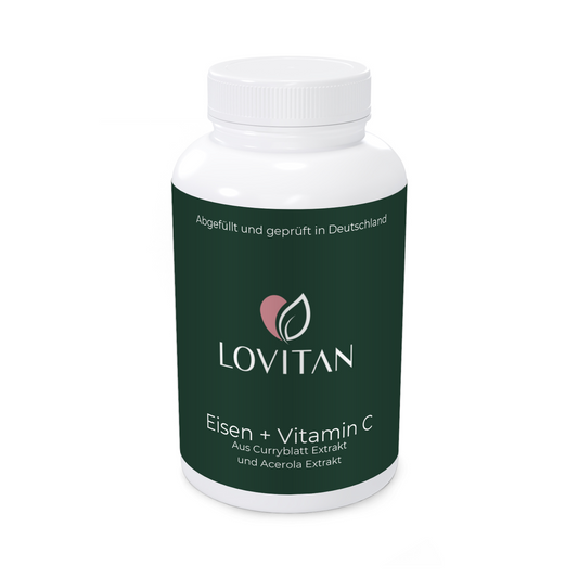 Natürliches Vitamin C + Eisen aus Curryblatt-Extrakt - vegan