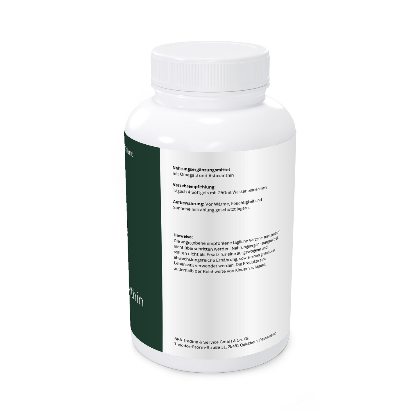 Omega 3 mit natürlichem Astaxanthin und Vitamin E