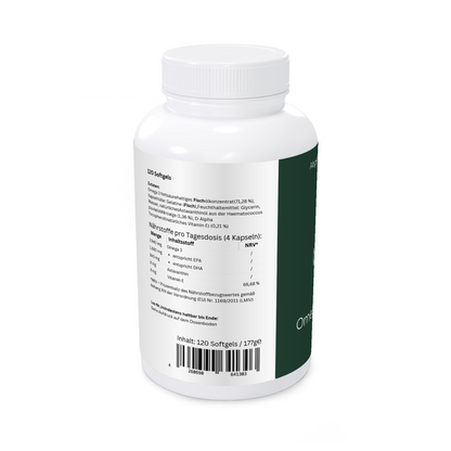 Omega 3 mit natürlichem Astaxanthin und Vitamin E